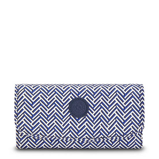 Kipling Money Land Printed Snap Wallet Håndveske Grå | NO 1932HA